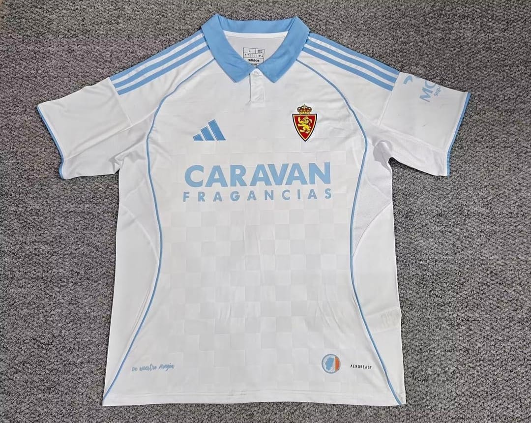 Camiseta Zaragoza temporada 25/26 Primera equipación