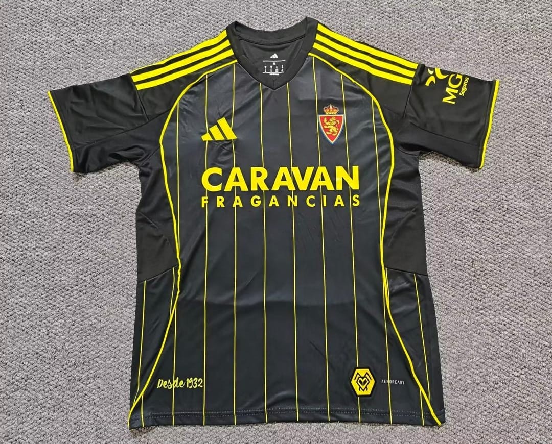 Camiseta Zaragoza temporada 25/26 Segunda equipación
