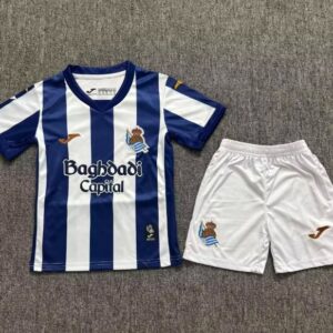 CONJUNTO NIÑO REAL SOCIEDAD TEMPORADA 26/27 PRIMERA EQUIPACIÓN