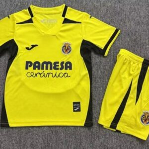 Conjunto Niño Villareal temporada 26/27 Primera equipación
