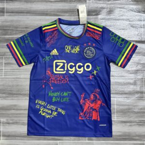 Camiseta Especial Ajax Bob Marley azul oscuro