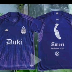 Camiseta Especial Duki Argentina