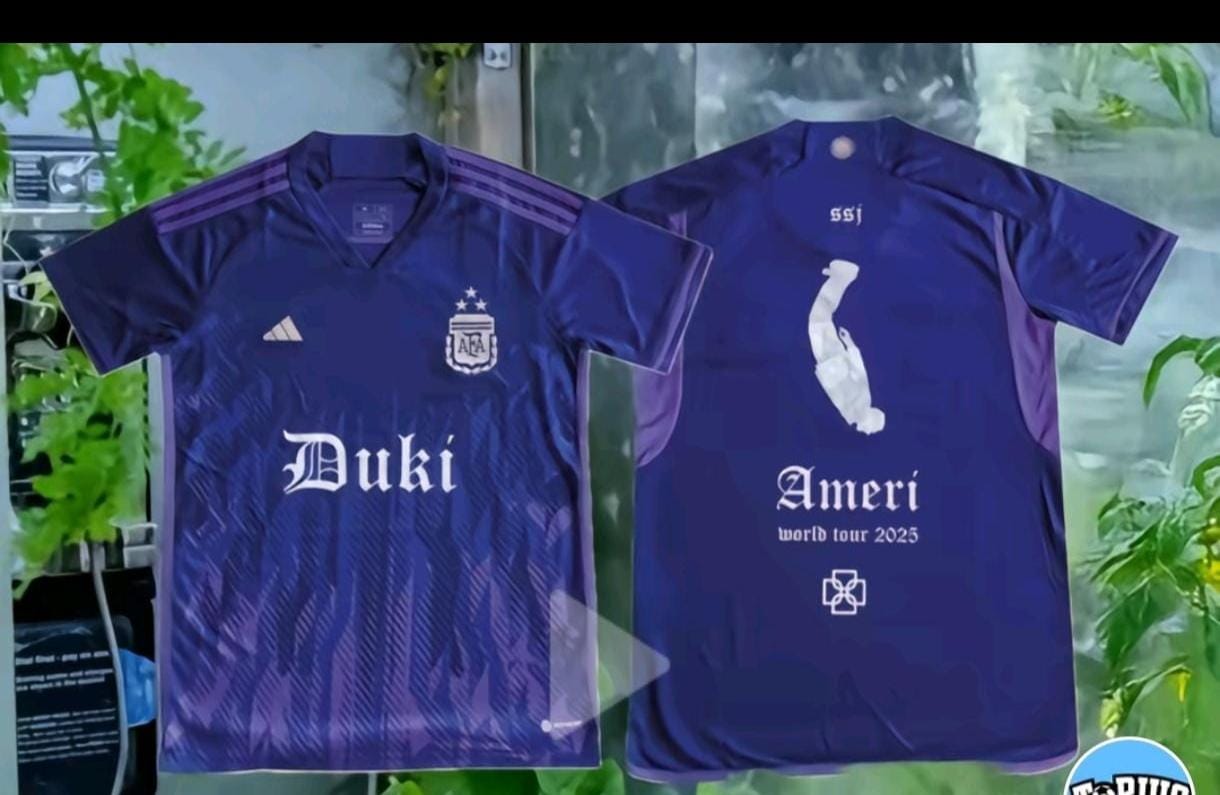 Camiseta Especial Duki Argentina