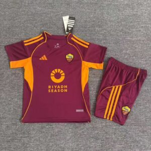 Conjunto Niño Roma temporada 25/26 Primera equipación