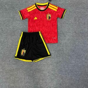 CONJUNTO NIÑO BELGICA TEMPORADA 2026 PRIMERA EQUIPACIÓN
