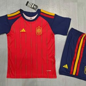CONJUNTO NIÑO ESPAÑA TEMPORADA 2026 PRIMERA EQUIPACIÓN