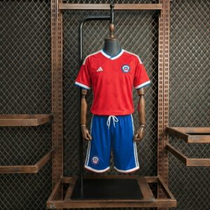 CONJUNTO NIÑO CHILE TEMPORADA 2026 PRIMERA EQUIPACIÓN