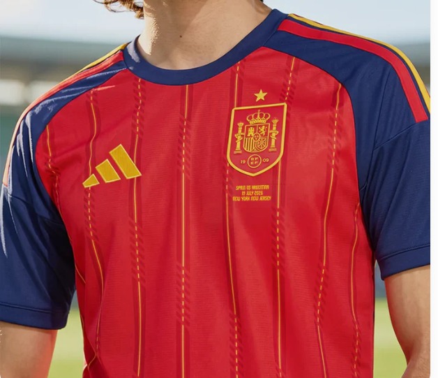 Camiseta España temporada 2026 (1 Estrella con inscripción de la final) Primera equipación