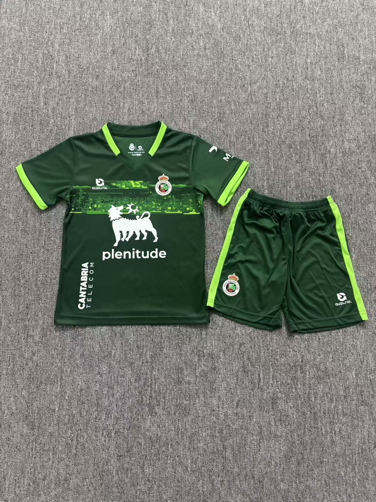 Conjunto Niño Racing temporada 26/27 Segunda equipación